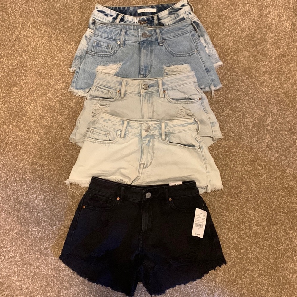 PACSUN HIGH RISE FESTIVAL SHORTS SIZE 22 INCH WAIST